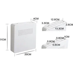 Küchenmesserhalter - Versteckter Schrank-Organizer