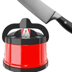 Küchenmesserschärfer mit Saugnapf