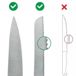 Küchenmesserschärfer mit Saugnapf