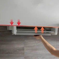 Küchen-Organizer, doppellagiges, herunterziehbares Lagerregal