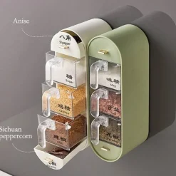 Küchen-Organizer Wandmontierte Gewürzstation