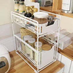 Küchenregal aus Eisen – platzsparendes Lagerregal