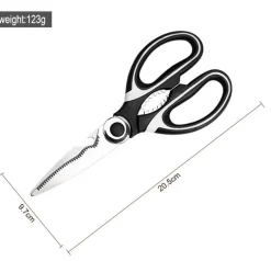 Küchenschere mit Flaschenöffner – Mehrzweck-Allzweckwerkzeug