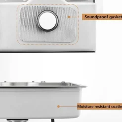 Küchenspüle aus Edelstahl – langlebiges, multifunktionales Design