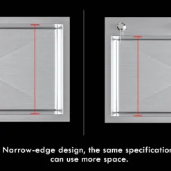Küchenspüle aus gebürstetem Stahl – Infinity Edge Artisanal Design