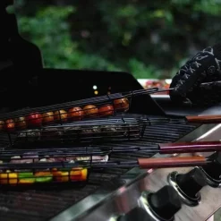 Kebab-Grillkorb - Grillspießhalter