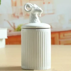 Keramik-Aufbewahrungsbehälter mit Tiermotiven – dekorativer Küchen-Organizer