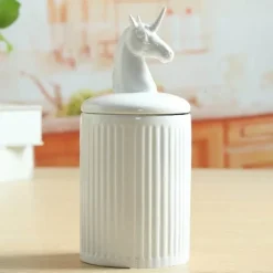 Keramik-Aufbewahrungsbehälter mit Tiermotiven – dekorativer Küchen-Organizer