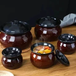 Keramik-Auflauftopf – vielseitiges Suppen- und Eintopfgericht mit Deckel