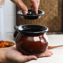 Keramik-Auflauftopf – vielseitiges Suppen- und Eintopfgericht mit Deckel