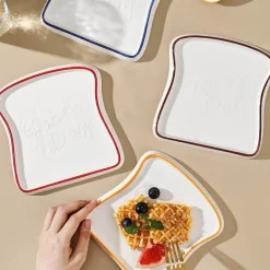 Keramik-Brotteller - Dekoratives Küchengeschirr