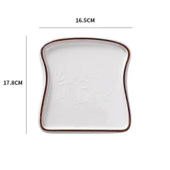 Keramik-Brotteller - Dekoratives Küchengeschirr