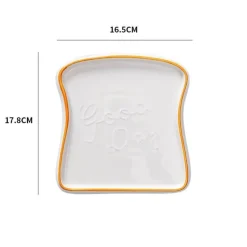 Keramik-Brotteller - Dekoratives Küchengeschirr