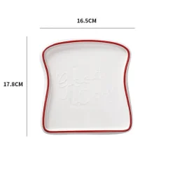 Keramik-Brotteller - Dekoratives Küchengeschirr