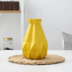 Keramik-Diamantvase – modernes, stilvolles Wohndekor