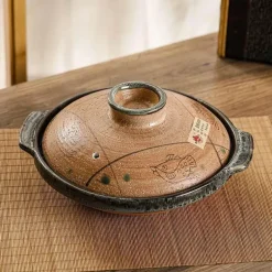 Keramik-Eintopftopf – Mehrzweck-Suppenreiskocher