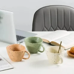 Keramik-Espressotassen-Set für Paare – Einzigartiges Trinkgeschirr für gemeinsame Momente