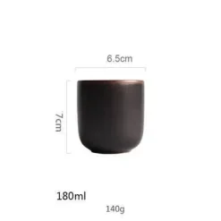 Keramikgeschirrset mit rissiger Glasur in Blau