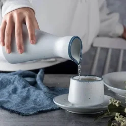 Keramik-Kaffeetasse – Porzellan-Tee-Trinkgeschirr, Geschenk