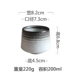 Keramik-Kaffeetasse – Porzellan-Tee-Trinkgeschirr, Geschenk