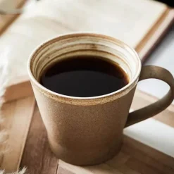 Keramik-Kaffeetassen-Set – Einzigartige Frühstückstassen mit Schale