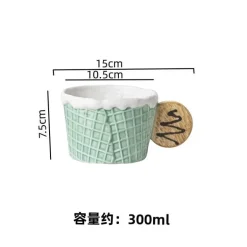 Keramik-Keksgeschirr-Set – Kreative Snack-Dessert-Kaffeeteller