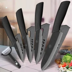 Keramik-Kochmesser-Set – Professionelle Küchenmesser
