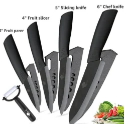 Keramik-Kochmesser-Set – Professionelle Küchenmesser