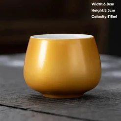 Keramik-Kung-Fu-Teetasse – kleine Kaffeetasse aus Porzellan