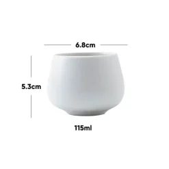 Keramik-Kung-Fu-Teetasse – kleine Kaffeetasse aus Porzellan