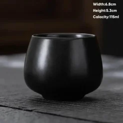 Keramik-Kung-Fu-Teetasse – kleine Kaffeetasse aus Porzellan
