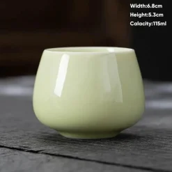 Keramik-Kung-Fu-Teetasse – kleine Kaffeetasse aus Porzellan