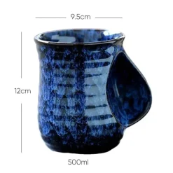 Keramik-Kung-Fu-Teetasse – süße 500 ml Kaffee- und Teetasse