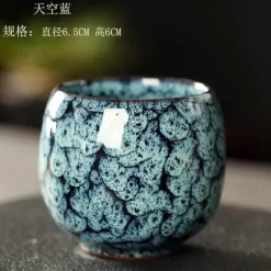 Keramik-Kung-Fu-Teetassen-Set – handgefertigtes Porzellan-Trinkgeschirr für Kaffee und Wein