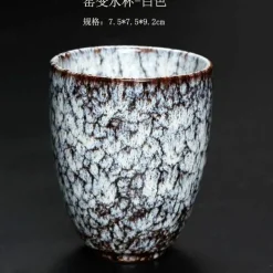 Keramik-Kung-Fu-Teetassen-Set – Japanisches Porzellan-Trinkgeschirr