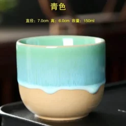 Keramik-Kung-Fu-Teetassen-Set – exquisites Trinkgeschirr aus Porzellan