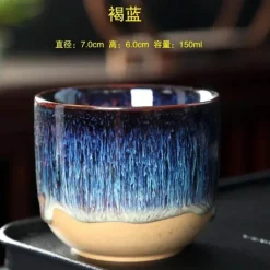 Keramik-Kung-Fu-Teetassen-Set – exquisites Trinkgeschirr aus Porzellan