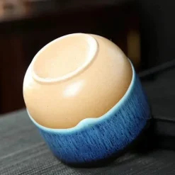 Keramik-Kung-Fu-Teetassen-Set – exquisites Trinkgeschirr aus Porzellan