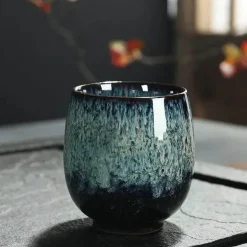 Keramik-Kung-Fu-Teetassen-Set – Porzellan-Trinkgeschirr für Einzelportionen