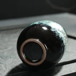 Keramik-Kung-Fu-Teetassen-Set – Porzellan-Trinkgeschirr für Einzelportionen