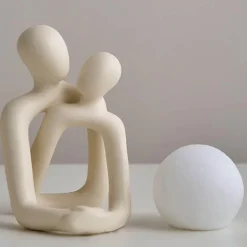 Keramik-Nachtlampe – süßes, gemütliches Hug-Design-Licht