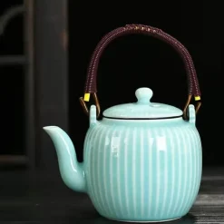 Keramik-Puer-Teekannen-Set – 800 ml Teegeschirr mit Filter