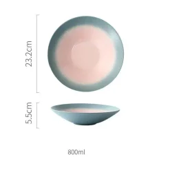 Keramik-Ramen-Schüssel - Nudelsuppenteller