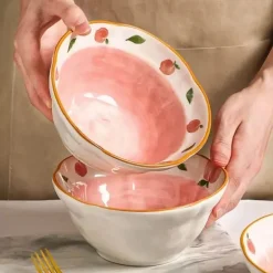 Keramik-Ramenschüssel-Set – große Nudel- und Suppenschüsseln