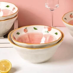 Keramik-Ramenschüssel-Set – große Nudel- und Suppenschüsseln