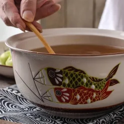 Keramik-Ramenschüssel-Set – Stilvolle japanische Nudelschüsseln