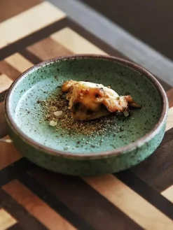 Keramik-Saucenschale - Kleine Sojasaucen-Wasabi-Schale