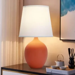 Keramik-Schreibtischlampe – Akzentlicht im Macaron-Stil