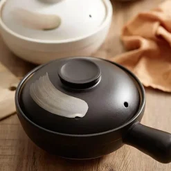 Keramik-Suppentopf - Kochtopf für Gasherd