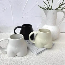 Keramiktasse in reiner Farbe – personalisierte Kaffee-Trinkkunsttassen